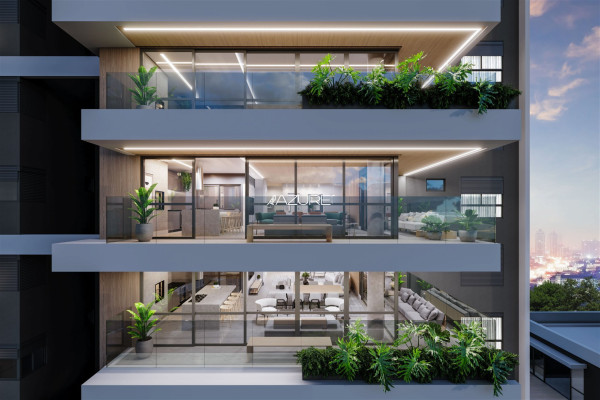 Apartamento alto padrão mobiliado no Ahú