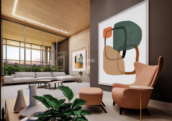 Apartamento alto padrão mobiliado no Ahú