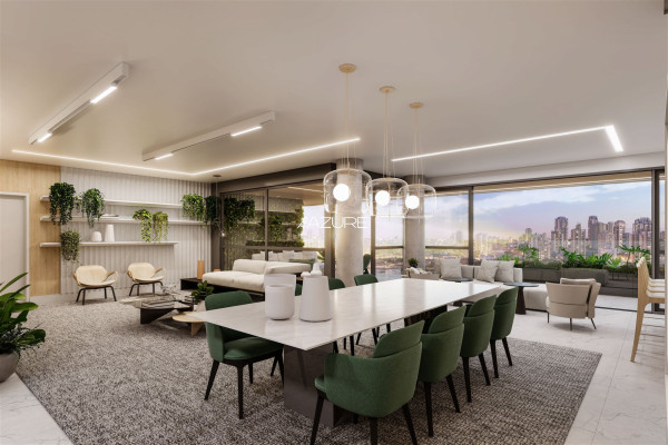 Apartamento alto padrão mobiliado no Ahú