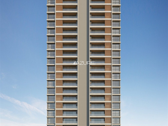 Apartamento andar alto com 3 suítes