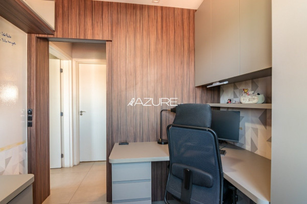 Apartamento porteira fechada, 2q, no Bacacheri