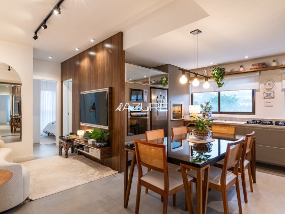 Apartamento semi mobiliado, 2quartos, no Bacacheri