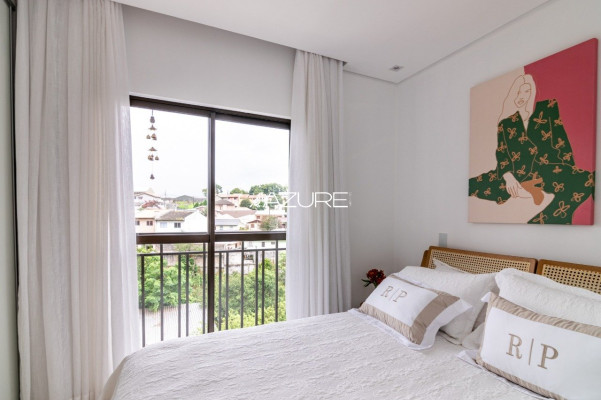 Apartamento semi mobiliado, 2quartos, no Bacacheri