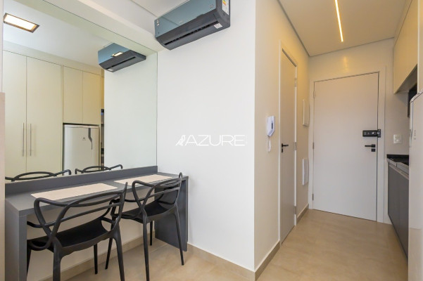 Studio mobiliado no coração do Água Verde
