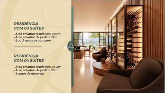 Casa em condomínio - 3 Suítes em Santa Felicidade